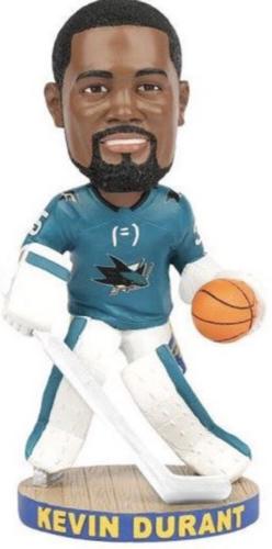 Kevin Durant 'San Jose Sharks' - October 12, 2018